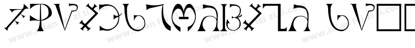 FZBANGSHUKAIW GB10字体转换